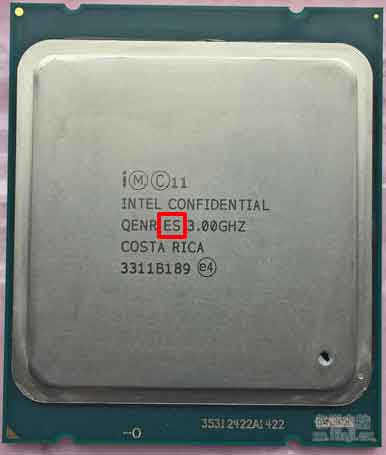ES版CPU