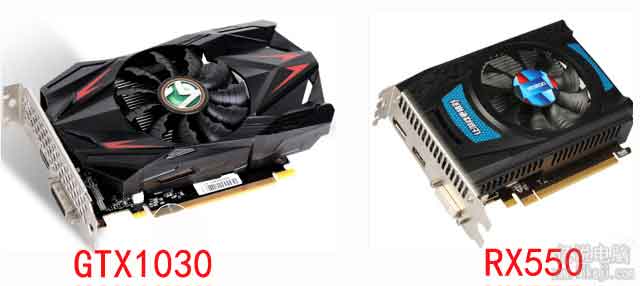 GTX1030和RX550依然抢占着入门级显卡市场